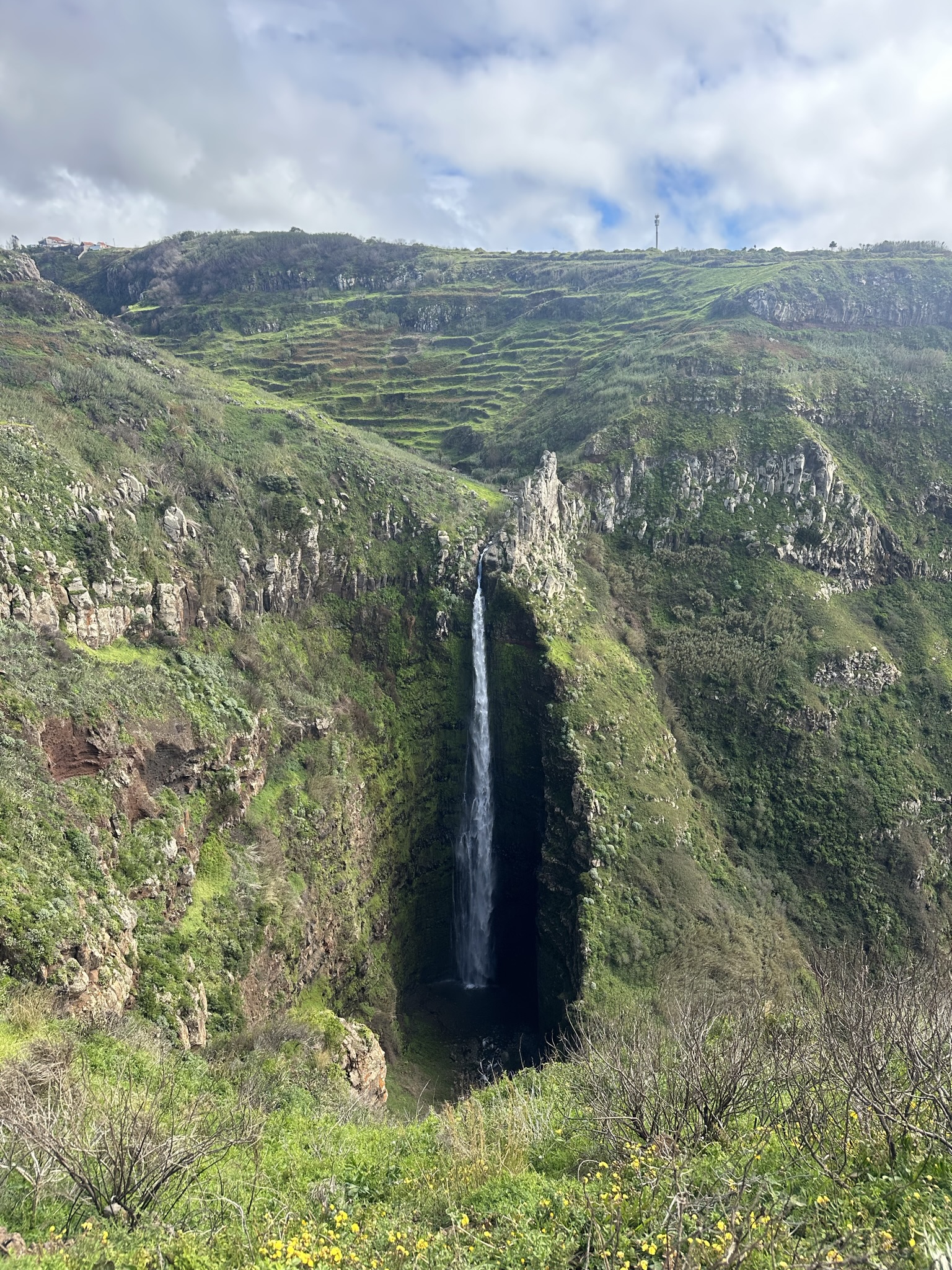 Miradouro da Garganta Funda in Ponta do Pargo - Outdoor & Adventure showing the main attraction and surrounding landscape