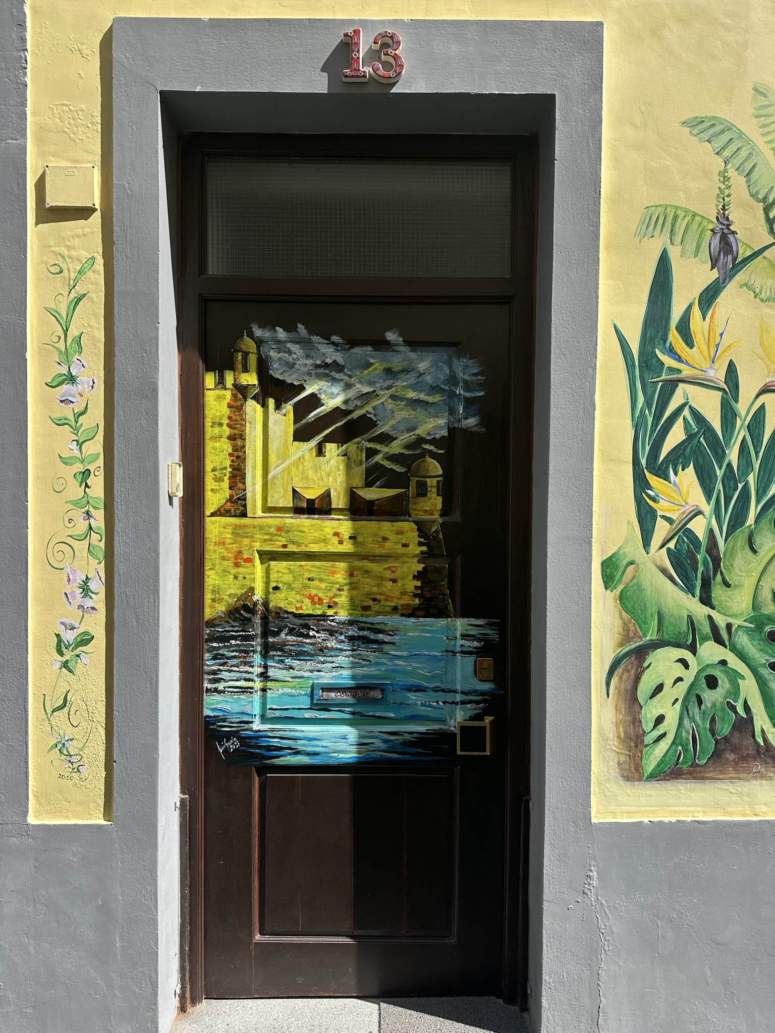  Rua de Santa Maria - Street of Painted Doors in Funchal - Arts & Culture showing the main attraction and surrounding landscape (image 1 of 2)