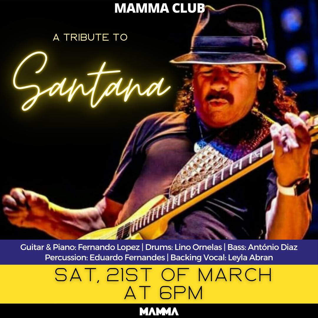 Tribute to Carlos Santana at MAMMA Club