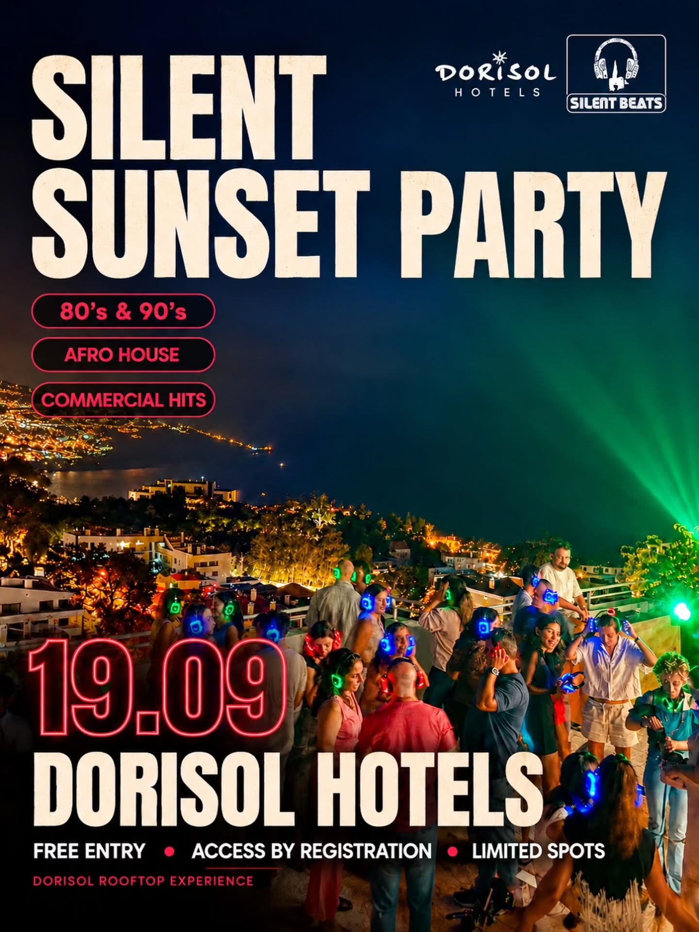 Silent Sunset Party