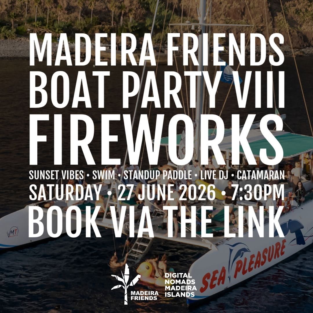 Madeira Friends Boat Party VIII Fireworks