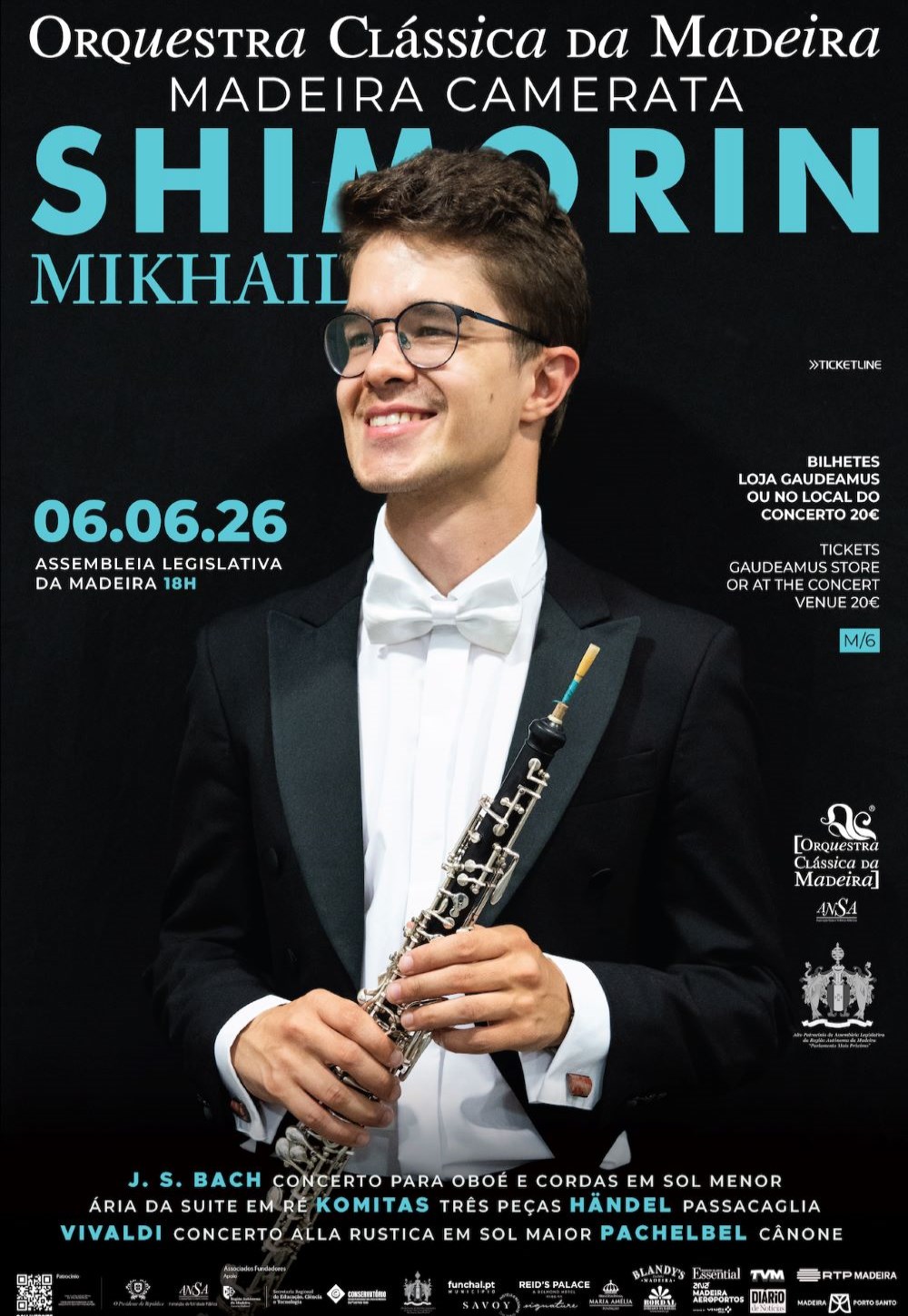 Orquestra Madeira Camerata com Mikhail Shimorin