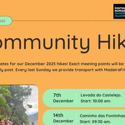 Community Hike Program December 2025
